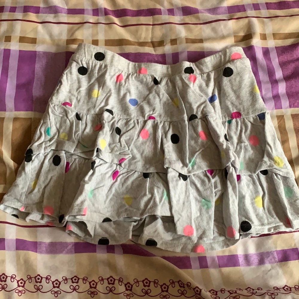polka dot skort